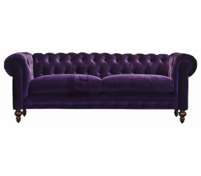 Ghế sofa màu cà tím cố điển -SG 0002