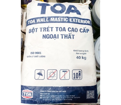 BỘT TRÉT CAO CẤP TOA WALL MASTIC NGOẠI THẤT